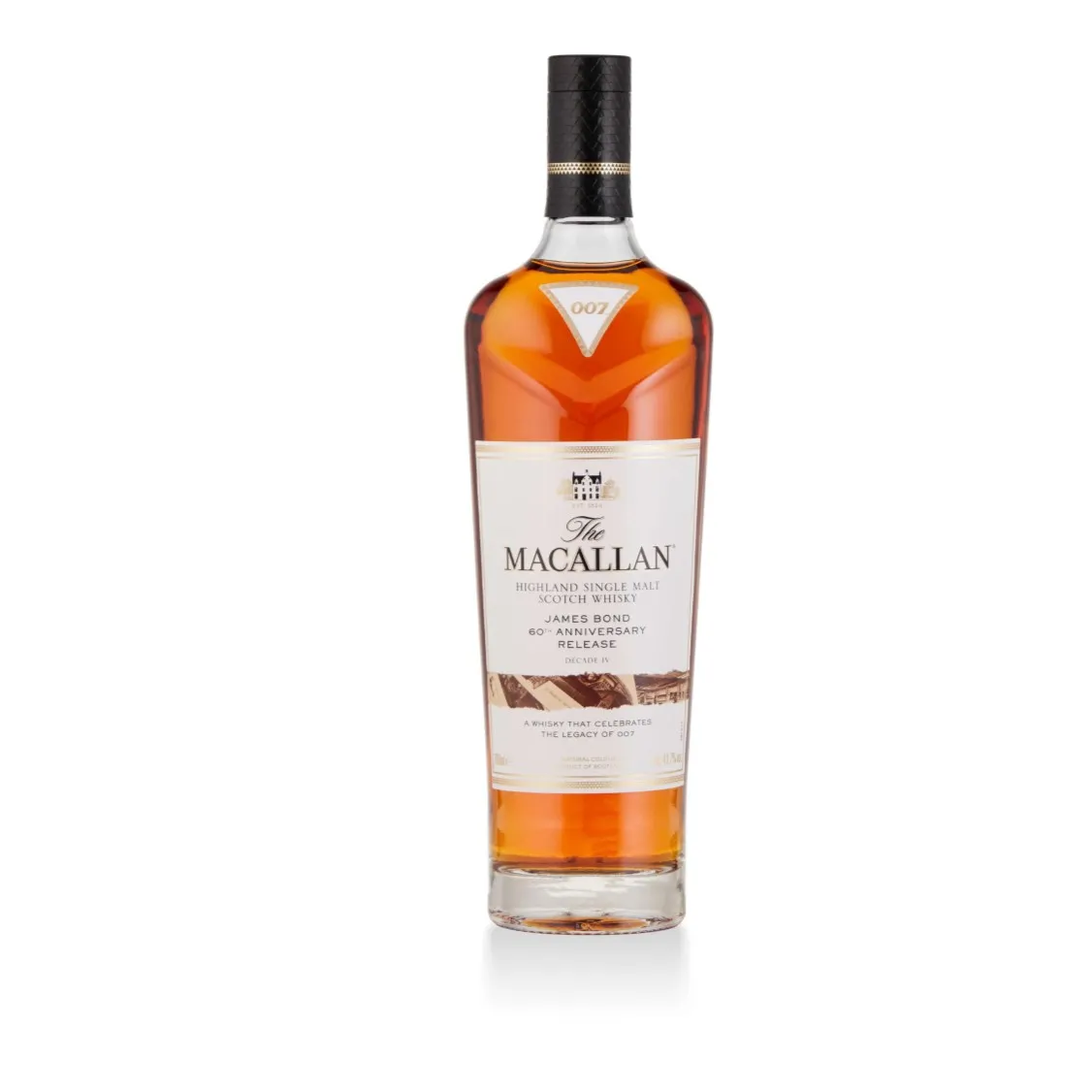 Macallan James Bond 60th Anniversary Release Decade IV