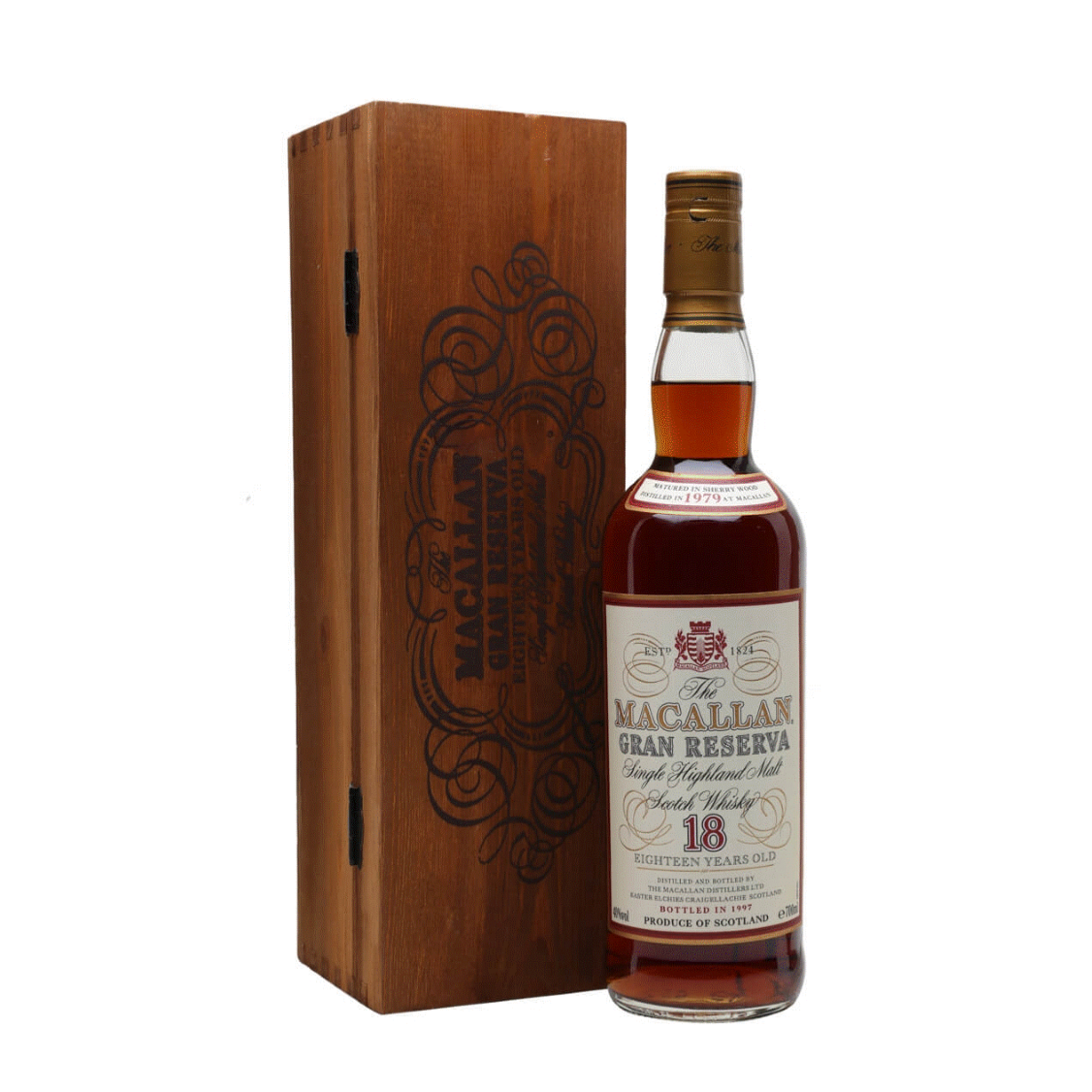 Macallan 1979 18 Year Old Gran Reserva