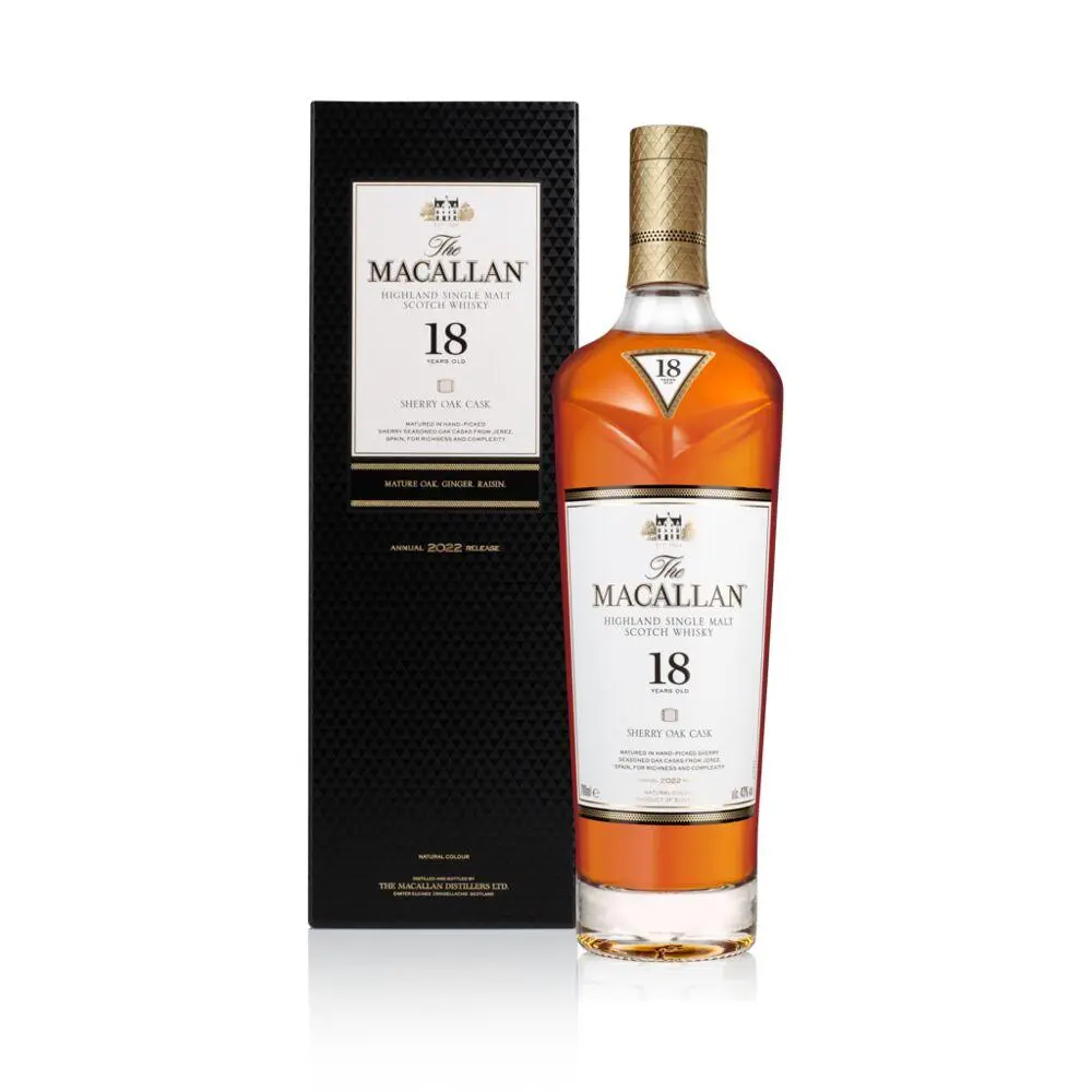 Macallan Sherry Oak 18 Years Old